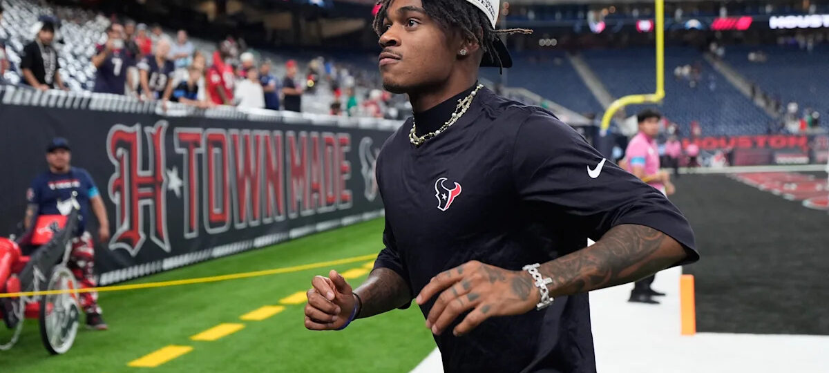 Texans WR Tank Dell to return from gruesome 2024 knee injury on Sunday vs. Giants