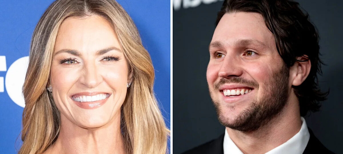 Erin Andrews Gushes Over ‘Wonderful’ Josh Allen, Says He Makes Her Smile ‘So Hard’ Her ‘Face Hurts’