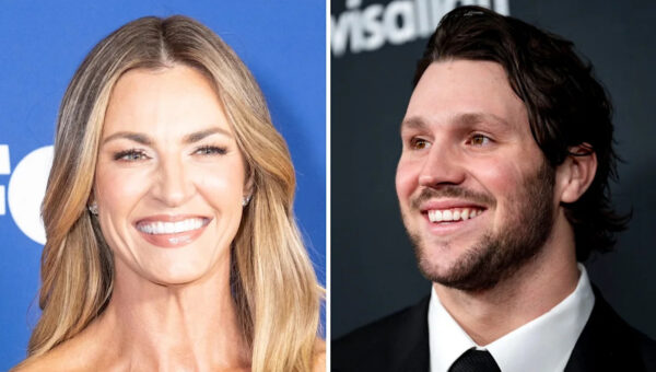Erin Andrews Gushes Over ‘Wonderful’ Josh Allen, Says He Makes Her Smile ‘So Hard’ Her ‘Face Hurts’