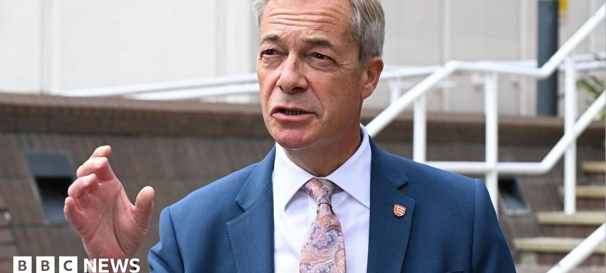 Farage defends Reform's vetting after councillors filmed making racist comments
