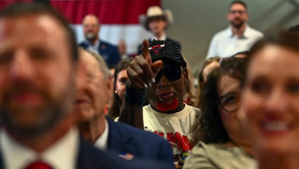 What Donald Trump told Dennis Rodman backstage after WNBA pardon