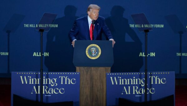 Trump says you’re an ‘enemy’ of the White House if you don’t support his AI rebrand