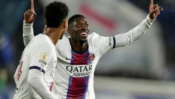 PSG fight back to beat Strasbourg after Dembele penalty miss