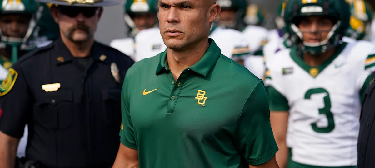 Baylor reportedly fires head coach Dave Aranda, Joe Klanderman to serve as interim