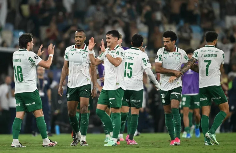Palmeiras beat Fluminense 2-1 in Libertadores semi-final first leg