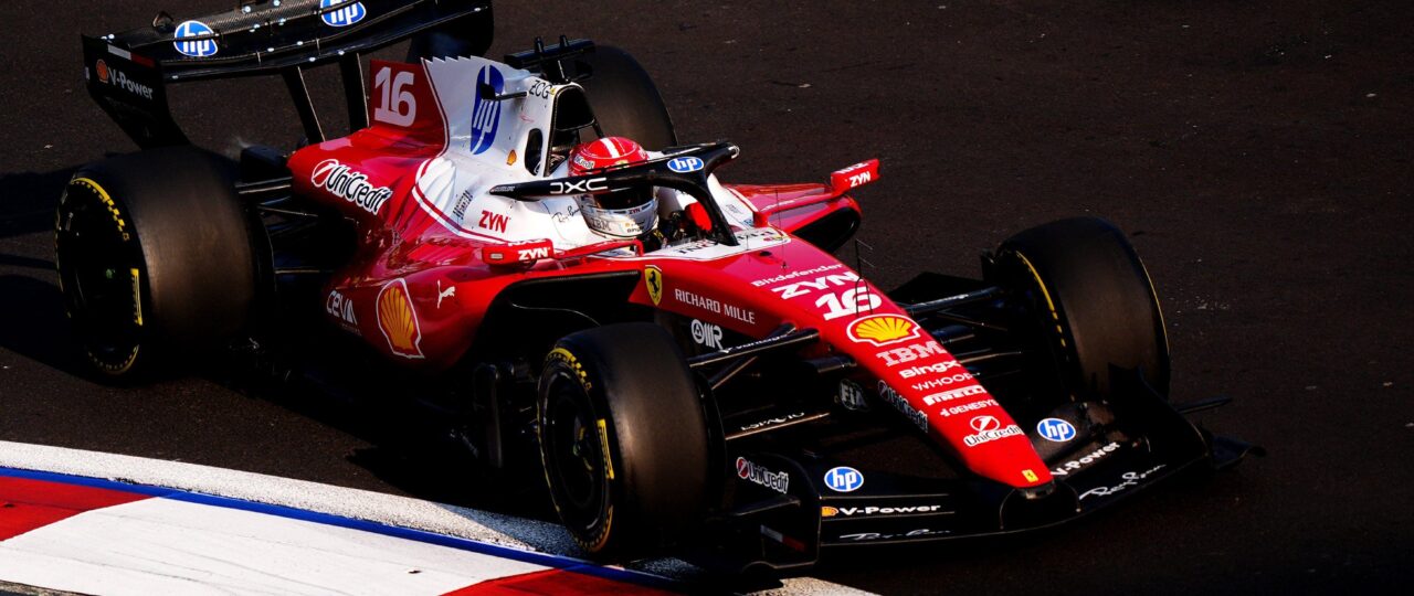 Leclerc sets pace in Friday practice at Mexico City Grand Prix
