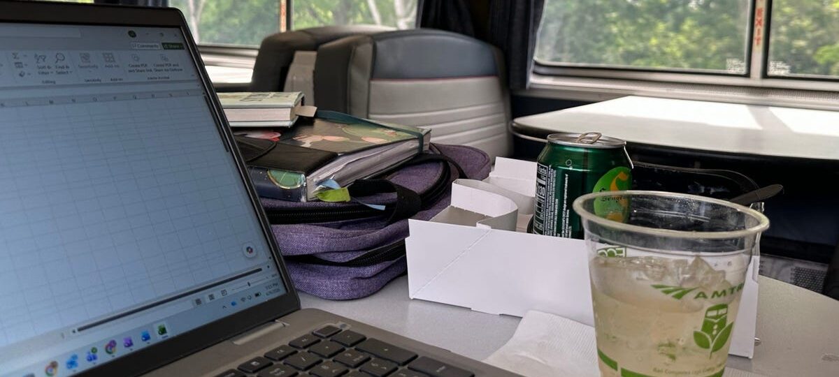 I spent a 4-day Amtrak trip working remotely so I wouldn't waste any PTO. I underestimated how difficult it would be.