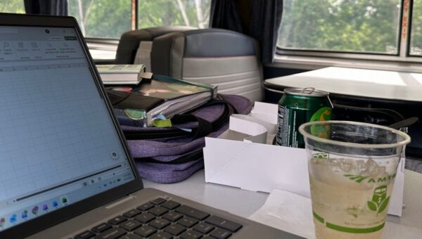 I spent a 4-day Amtrak trip working remotely so I wouldn't waste any PTO. I underestimated how difficult it would be.