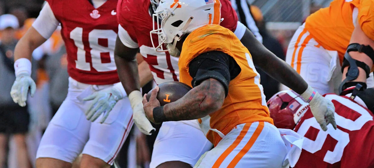 Where DeSean Bishop ranks for rushing yards after Alabama game