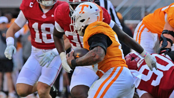 Where DeSean Bishop ranks for rushing yards after Alabama game