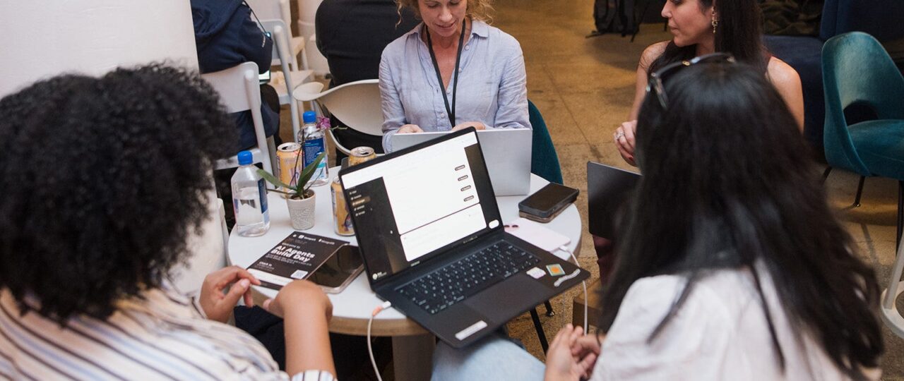Is it a hackathon or a happy hour? Yes.