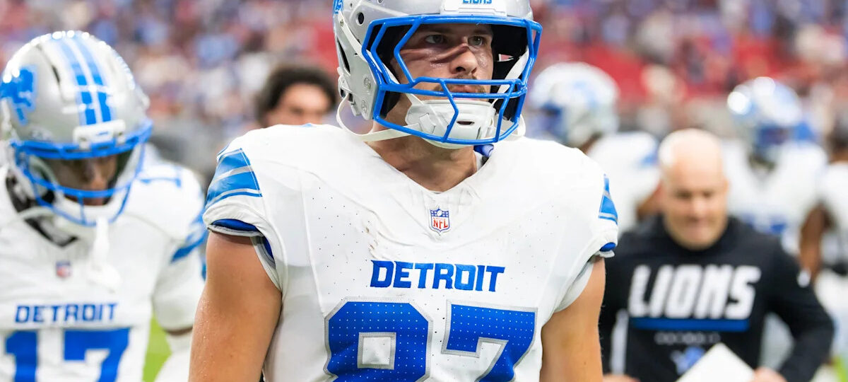 Sam LaPorta limited to just one catch in Week 7