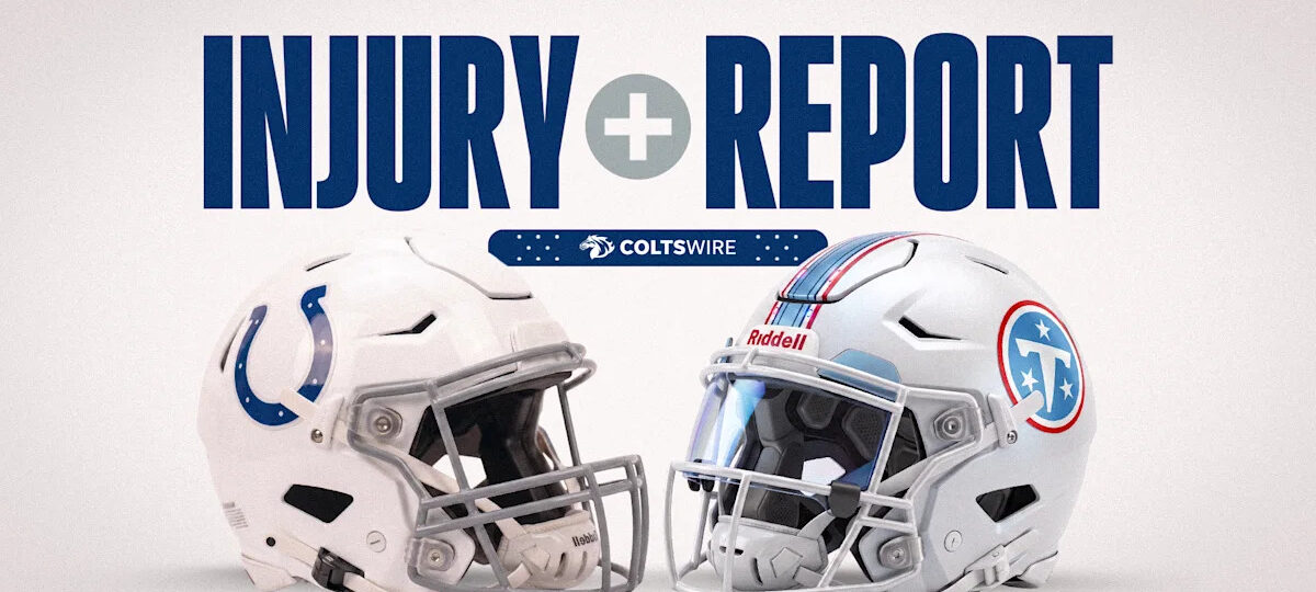 Titans list 2 players out, 2 questionable vs. Colts in Week 6