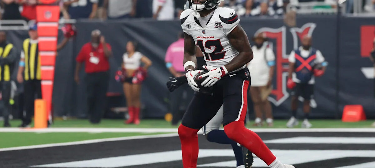 Nico Collins listed as limited Wedesday