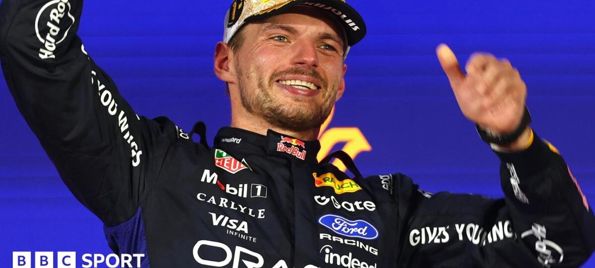 Verstappen dominates for first Singapore Grand Prix win