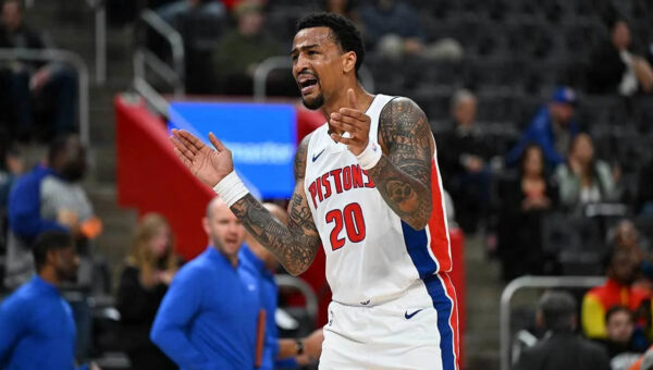 Pistons’ John Collins gets 100% about outlook alongside Jalen Duren