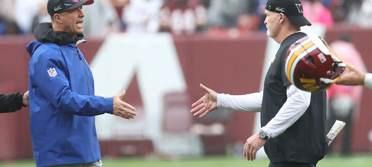 'NFL is crazy town' and John Harbaugh's Giants just passing through