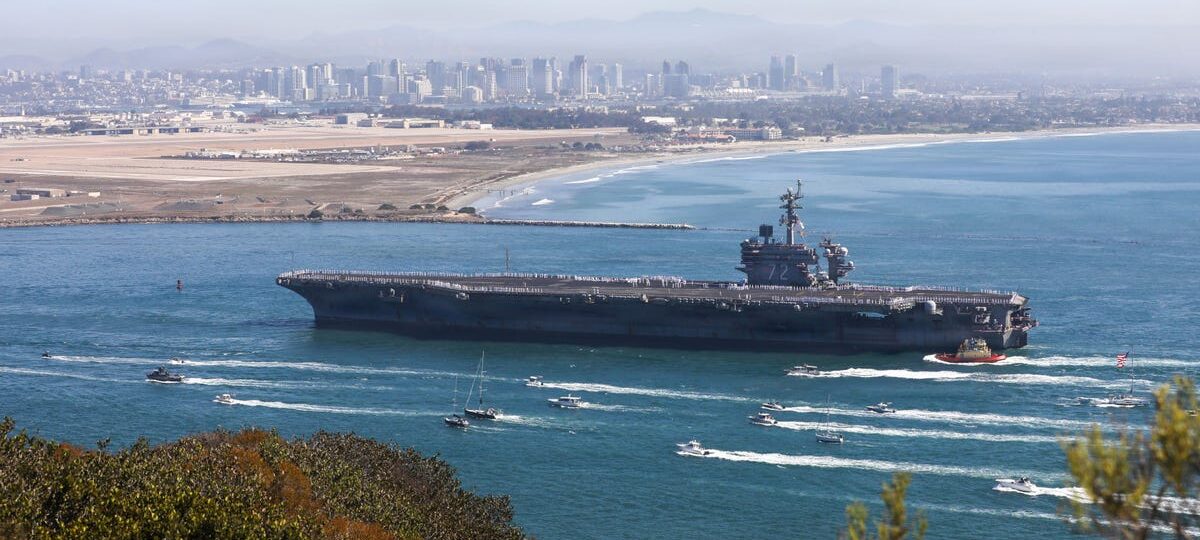 Here are the staggering numbers behind the Abraham Lincoln Carrier Strike Group's 321-day deployment