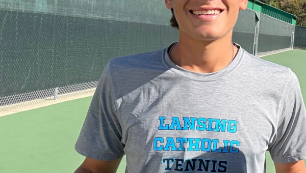 MHSAA tennis finals: Lansing Catholic’s Noah West wins state title