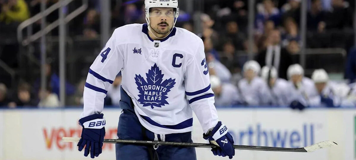 Auston Matthews joins exclusive Maple Leafs club during Blue Jackets clash