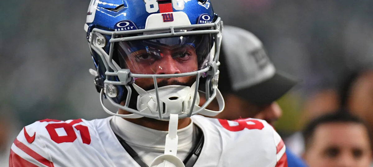 Darius Slayton explains why he hasn't play for the Colts yet and why he's ready now