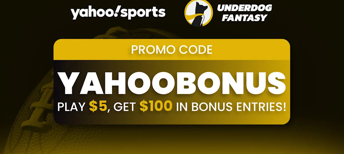 Underdog Promo Code YAHOOBONUS: Play $5, Get $100 in Bonus Funds for Friday Night Big Ten College Football
