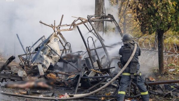 Russian Strike On Buses Kills 30 In Frontline Ukrainian City