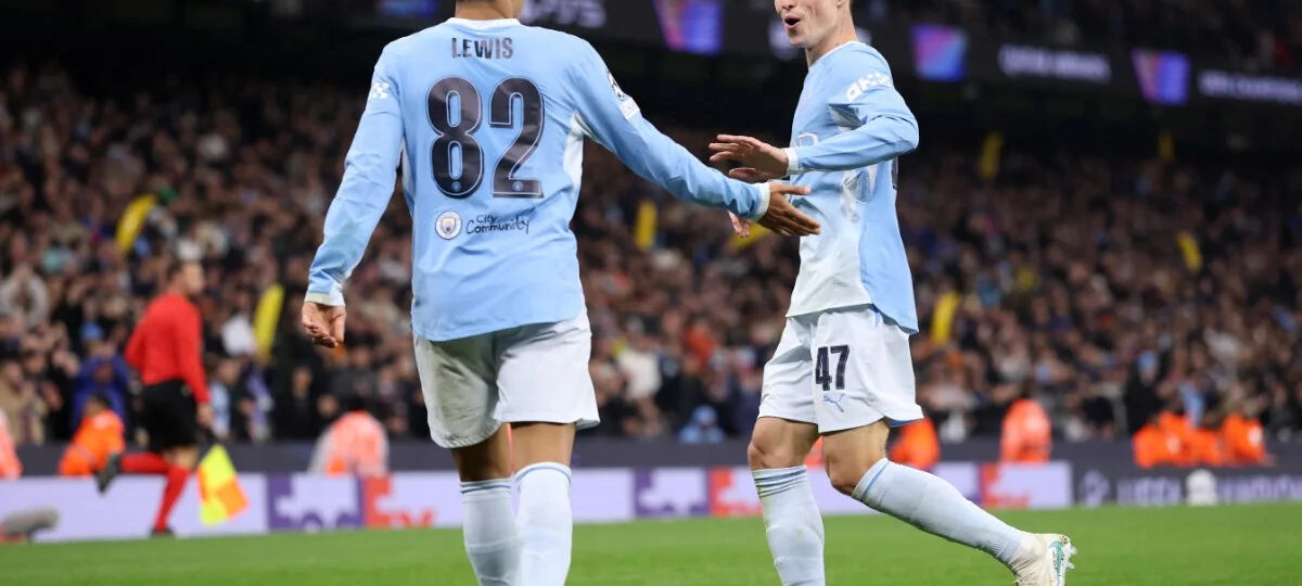 Rico Lewis offers Manchester City a timely reminder of his quality with a strong display against AEK Athens