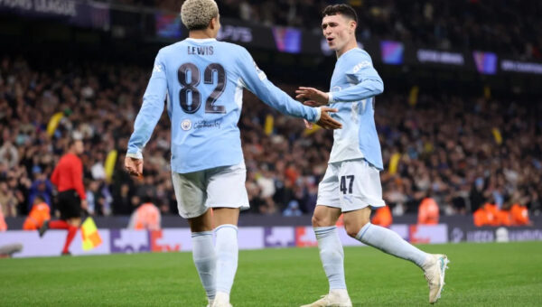 Rico Lewis offers Manchester City a timely reminder of his quality with a strong display against AEK Athens