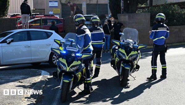 Pupil arrested after two teachers shot at French school