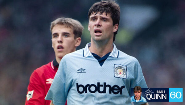 Niall Quinn was an absolute dream to manage, says Brian Horton