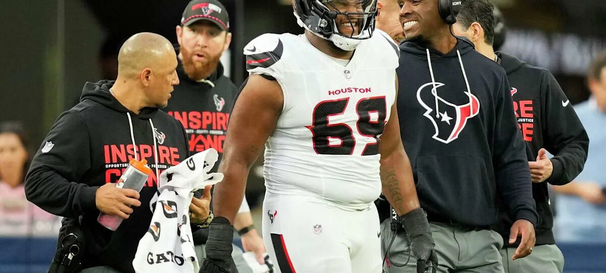 The return of right guard Ed Ingram may be just as important for the Texans as that of Nico Collins