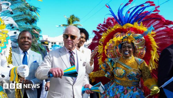 King Charles shows off dance moves on second day of Caribbean tour