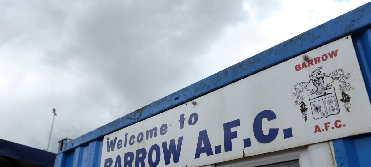 Barrow v Forest Green Rovers abandoned in 14th minute due to waterlogged pitch