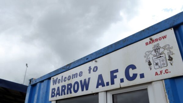 Barrow v Forest Green Rovers abandoned in 14th minute due to waterlogged pitch