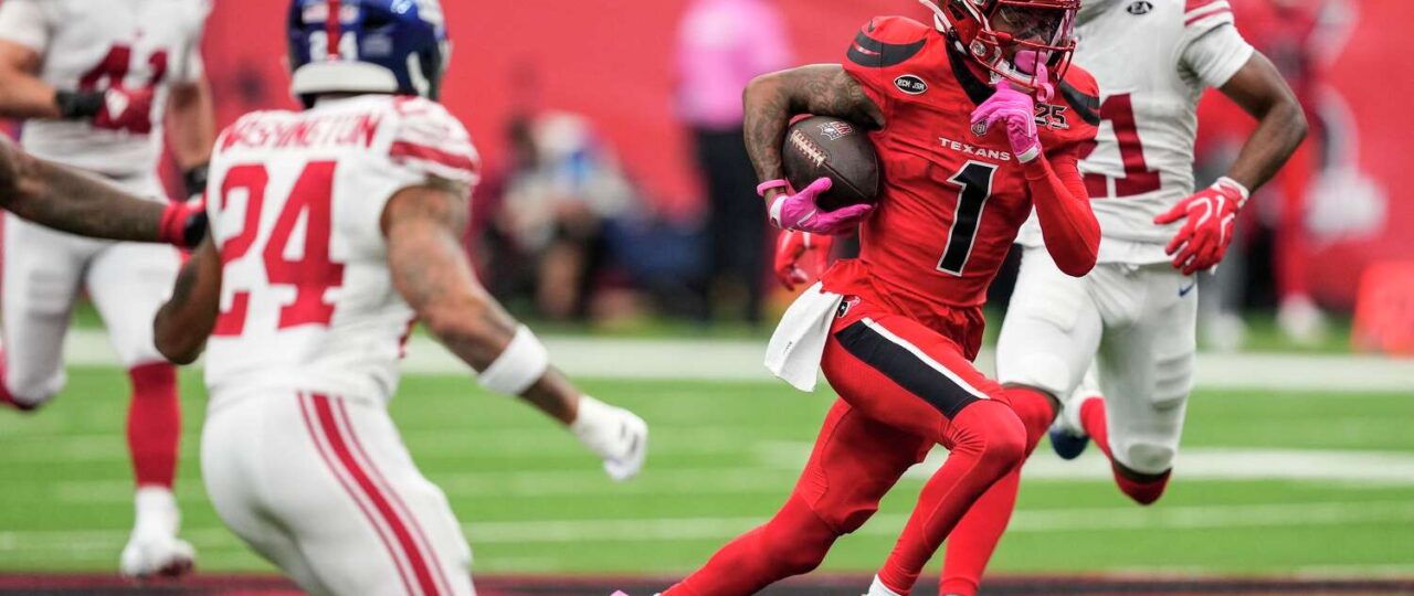 'I'm a playmaker': Houston Texans' Tank Dell makes big play in return, wants even more