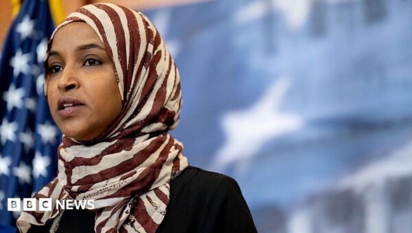 Ilhan Omar says ‘bizarre’ pre-dawn raid on her home is forcing her to move out