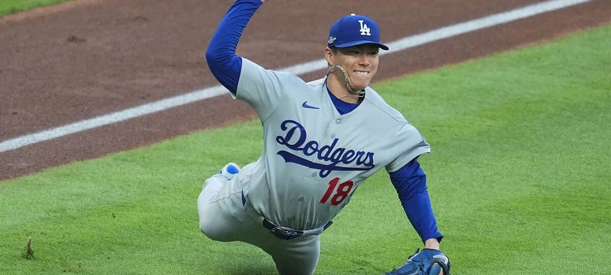 Dodgers’ Yoshinobu Yamamoto was feeling ‘very dirty’ during crucial Game 3 moment vs. Braves