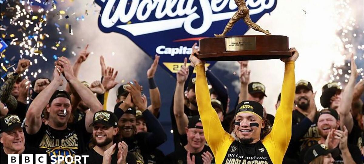 Brewers win first World Series in 57-year history