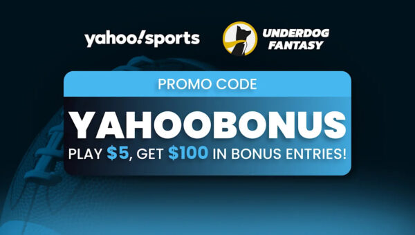 Underdog Promo Code YAHOOBONUS: Play $5, Get $100 for Cowboys vs. Packers