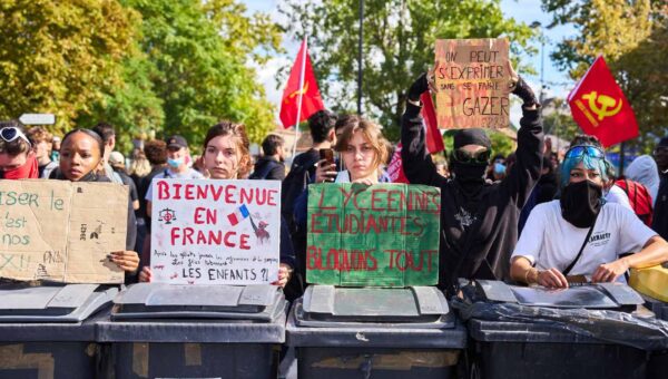 France to partly close up to 500 schools on Monday as student protests intensify
