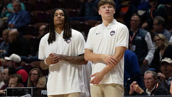UConn’s Braylon Mullins sits out second exhibition, but should be ready for Purdue next week