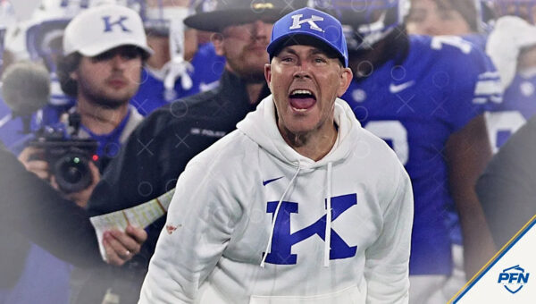 ‘Walk It Off,’ ‘Down Go the Tigers’ — Kentucky Celebrates as Will Stein Goes for Two in Overtime Again and Kenny Minchey Beats No. 10 LSU