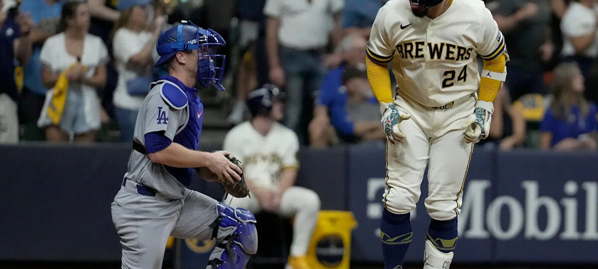 Brewers offense ignites, bullpen locks down for 2-0 NLCS lead over Dodgers