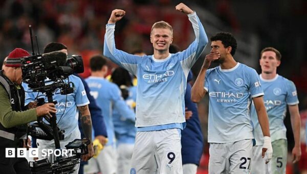 Man City’s statement win has feeling of irrelevance with season in limbo