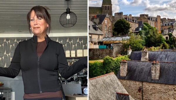 I got divorced abroad and decided to stay in Europe. My $900 pension goes so much further in a tiny French village.