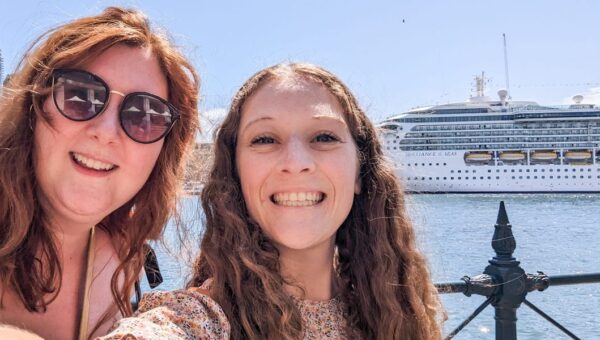 My friend and I live thousands of miles apart. We take cruises together every year to maintain our relationship.