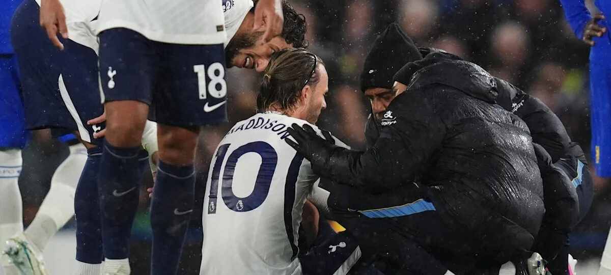 James Maddison suffers another heartbreaking injury setback for Tottenham in London derby