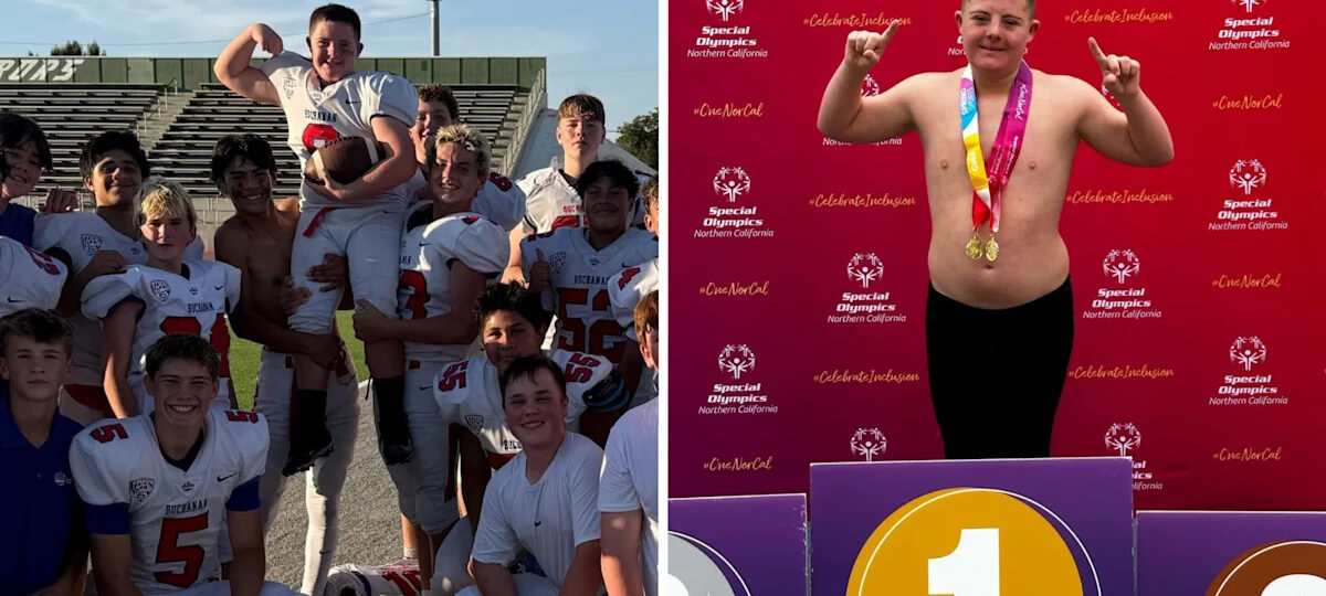 Good Sports: Buchanan freshman with Down syndrome defying the odds on the field and in pool