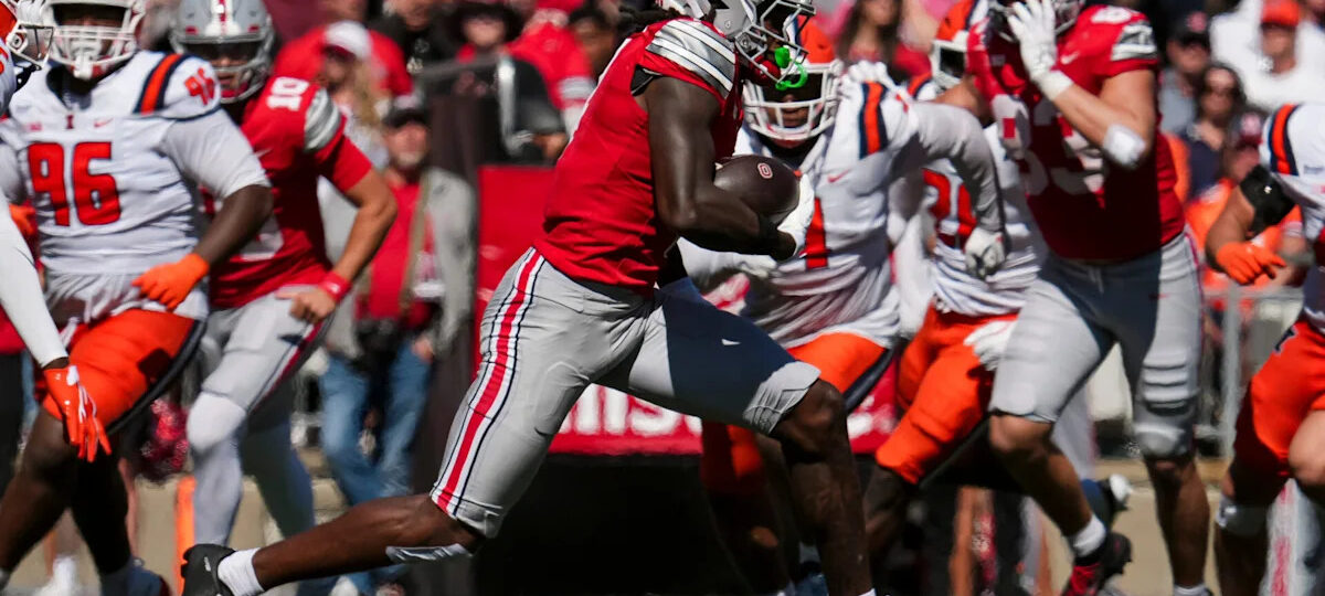 Ohio State star wideout Jeremiah Smith makes insane one-handed catch look routine